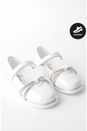 بابت سفید بچه گانه چرم مصنوعی Muggo - کد 809286555