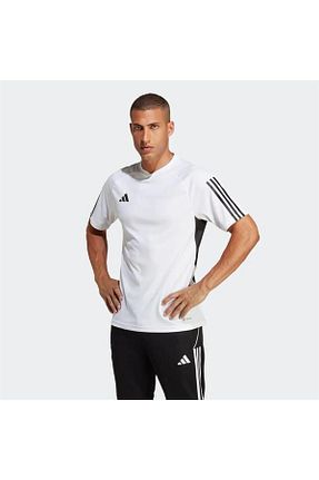 تیشرت اسپرت سفید مردانه رگولار adidas - کد 464928718