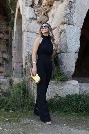 سرهمی مشکی زنانه بدون آستین bytugcekaya - کد 844621190