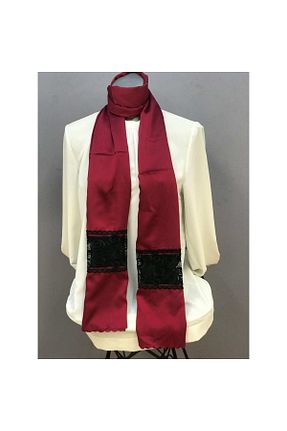 شال زرشکی زنانه پنبه ای Bonjela - کد 248554100