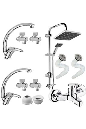 شیر سینک ظرفشویی بژ keuser - کد 842647819