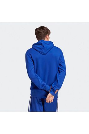 سوئیشرت اسپرت آبی مردانه کلاه دار adidas - کد 747035238