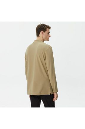 سوئیشرت قهوه ای مردانه ساده Lacoste - کد 784756964