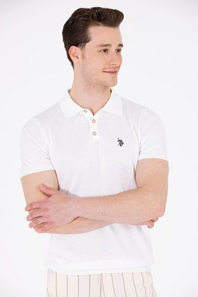 پلیور نباتی مردانه ساده U.S. Polo Assn. - کد 827130145
