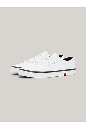 کفش اسنیکر طلائی مردانه بند دار Tommy Hilfiger - کد 848098387
