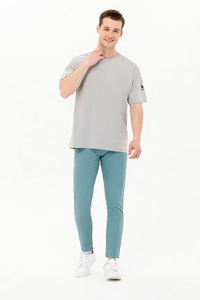 تیشرت طوسی مردانه اورسایز U.S. Polo Assn. - کد 838802661