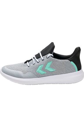 کفش اسنیکر طوسی زنانه بند دار hummel - کد 40315450