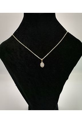 گردنبند جواهر طلائی زنانه زیرکن Monalisa Home - کد 847821589