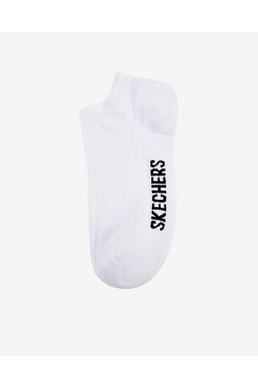 جوراب اسپرت سفید زنانه پنبه ای Skechers - کد 246792900