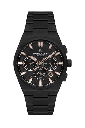 ساعت مچی مشکی مردانه 42 میلی متر Daniel Klein - کد 824220569