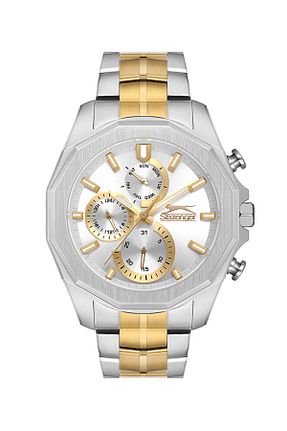 ساعت مچی سفید مردانه 41-45 میلی متر Slazenger - کد 855553559