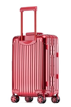 ساک و چمدان قرمز زنانه آهن Monat Luggages - کد 823684996