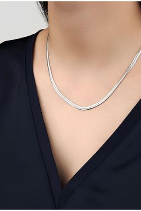 گردنبند استیل ( فولاد ) زنانه استیل (فولاد) JAMELYACCESSORY - کد 858573778