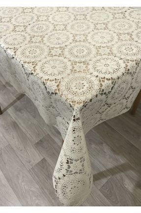 رومیزی بژ نایلون Yıldızhome - کد 220762298
