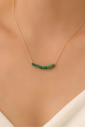 گردنبند نقره طلائی زنانه 925 عیار Nox Jewelry - کد 857202502