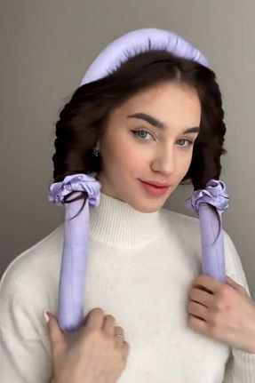 برس و شانه مو بنفش icurly - By Healthy Hair - کد 93809354