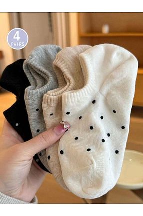جوراب رنگی زنانه پنبه - الاستین Black Arden Socks - کد 833737146