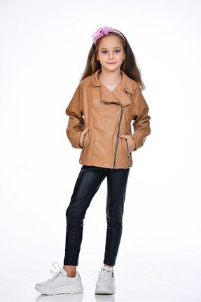 کت قهوه ای بچه گانه رگولار Kamex - کد 858760104