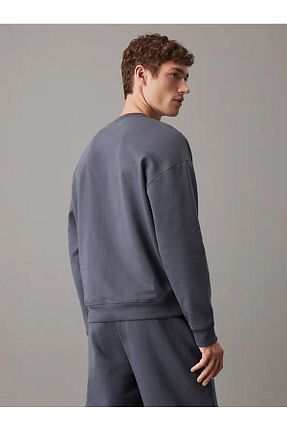 سوئیشرت طوسی مردانه ساده Calvin Klein - کد 858744235