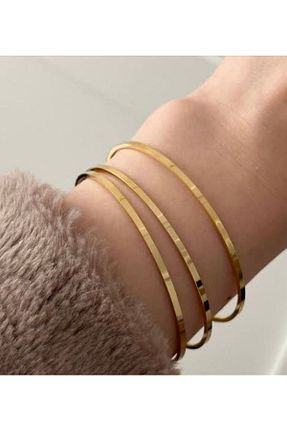 النگو طلائی زنانه 22 عیار RN TAKI - کد 858776691