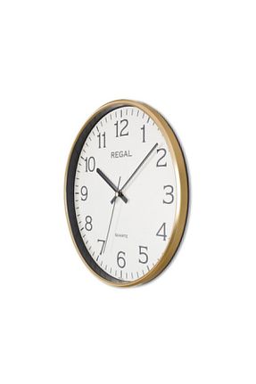 ساعت دیواری طلائی 30 * 30 Regal - کد 54879173