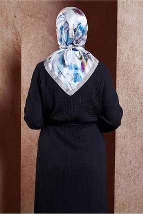 روسری پلی استر Alvina - کد 858838834