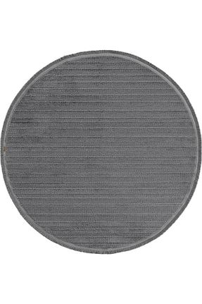 فرش طوسی قابل شستشو Cool Halı - کد 452669910