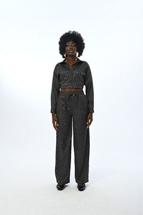 شلوار مشکی زنانه پارچه Orfeo Negro - کد 852833350