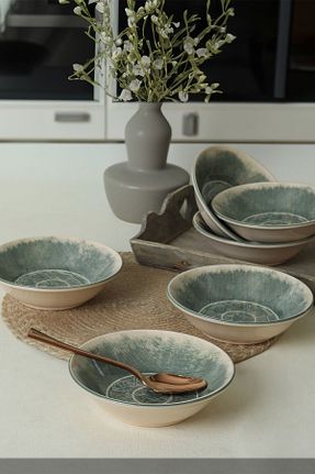 بشقاب رنگی ظروف سنگی Keramika - کد 780235244