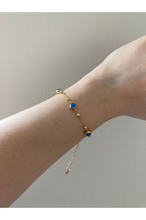 دستبند استیل (فولاد) طلائی زنانه استیل (فولاد) Luminosso Aksesuar - کد 854655404