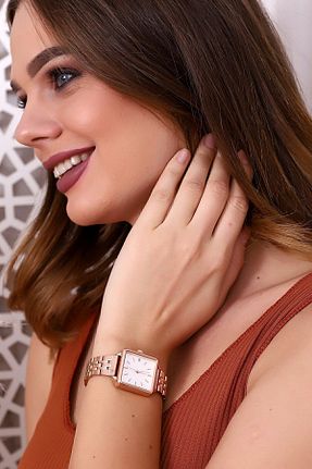 ساعت مچی صورتی زنانه 20-25 میلی متر Louis Genessio - کد 315095407