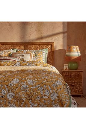 روتختی تک نفره قهوه ای پنبه ای Bella Maison - کد 858583887