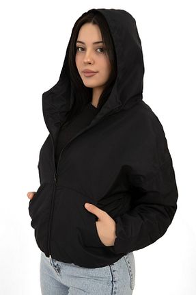 بادگیر و بارانی مشکی زنانه ضد آب Royalside - کد 825217448