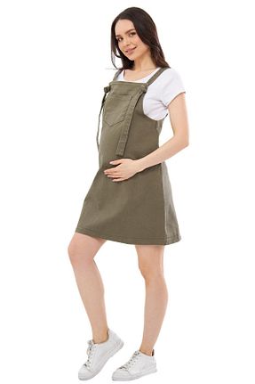 لباس بارداری خاکی زنانه بافتنی Luvmabelly - کد 830231373