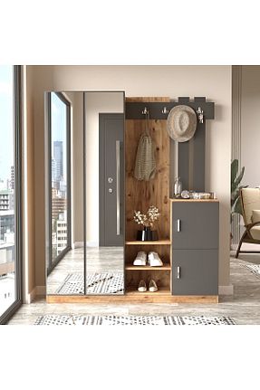قفسه کت قهوه ای Suntalam Yurudesign - کد 7086668