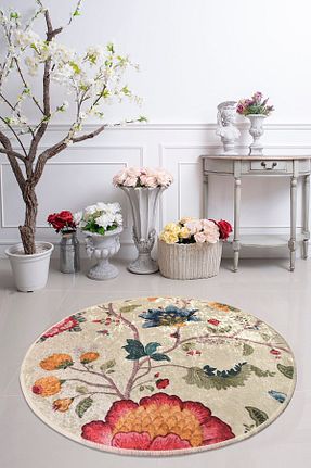 فرش سفید زیره ضد لغزش Chilai Home - کد 6241206