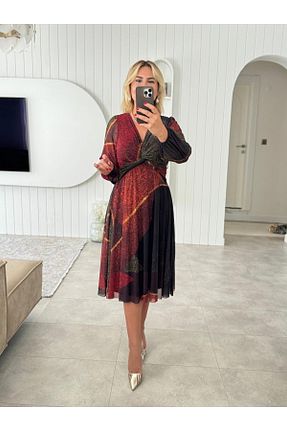 لباس رنگی زنانه بافتنی SEDA KOYUTÜRK - کد 858678040