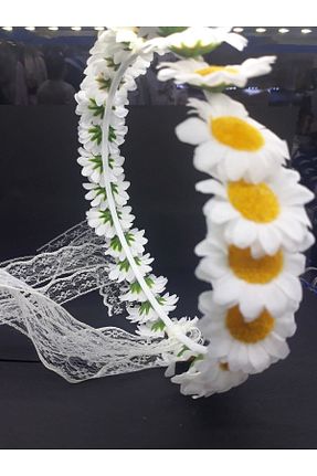 تاج نارنجی زنانه مخمل Aksesuarbul - کد 734946478