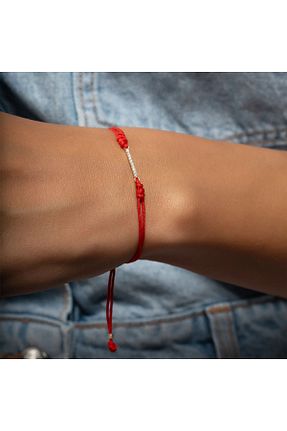 دستبند طلا قرمز زنانه 14 عیار Piano Jewellery - کد 852329002