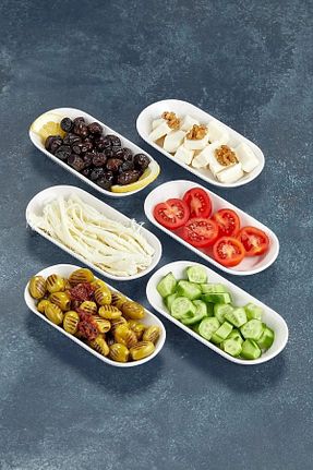 سرویس قهوه خوری سفید 6 نفره HOMENESS - کد 858333579