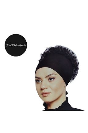 روسری مشکی پنبه ای İDİL - کد 89072759