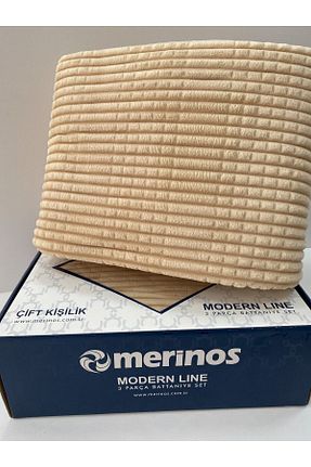 روتختی تکنفره قهوه ای پلی استر Merinos - کد 329009052