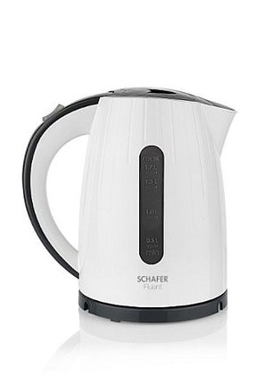 آب جوش و کتری سفید 2200 W Schafer - کد 4453663