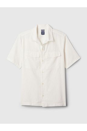 پیراهن سفید مردانه رگولار GAP - کد 835530814