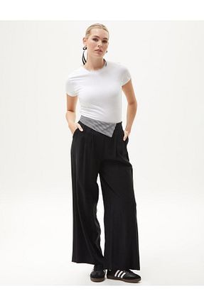 شلوار حجاب مشکی زنانه بافتنی Kayra - کد 839603634