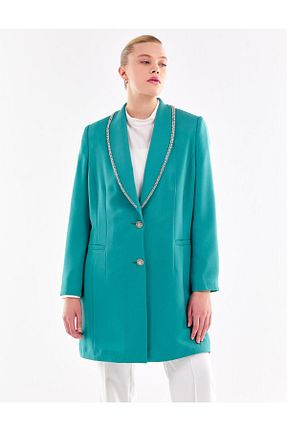 کت سبز زنانه رگولار Kayra - کد 771584910
