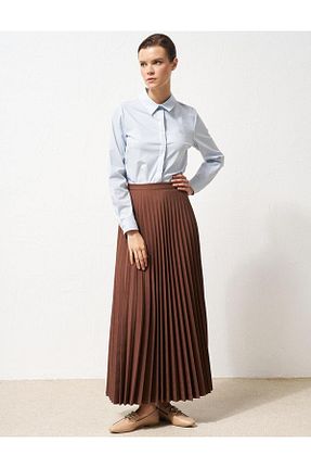 پیراهن حجاب آبی زنانه رگولار Kayra - کد 840178247