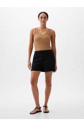 شلوارک و برمودا مشکی زنانه رگولار GAP - کد 804376040