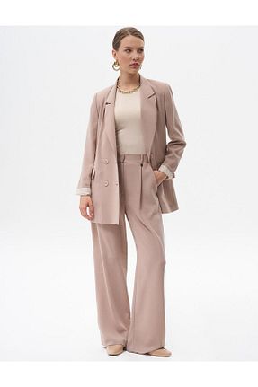 کت حجاب بژ زنانه رگولار Kayra - کد 839644733