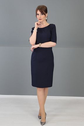 لباس سرمه ای زنانه بافتنی ÖNDER ÖZSOY - کد 246474583